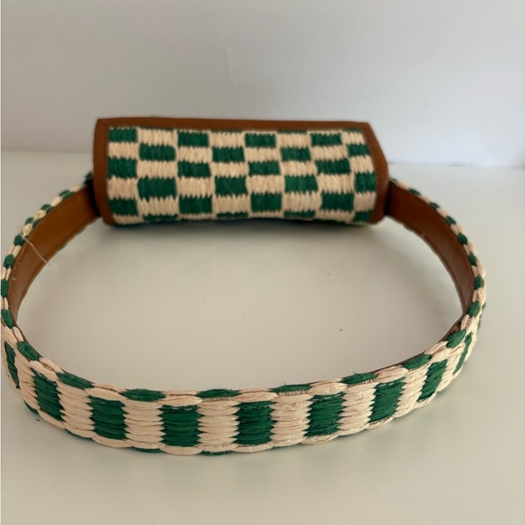 NWOT Anthropologie The Fiona Shoulder Bag: Raffia Edition - Picture 9 of 14